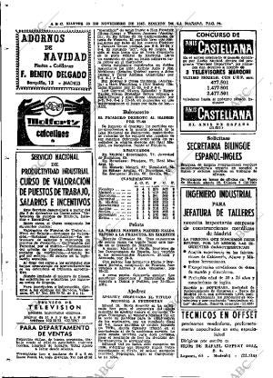 ABC MADRID 30-11-1965 página 90