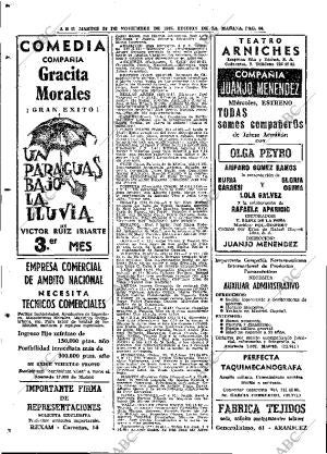 ABC MADRID 30-11-1965 página 96