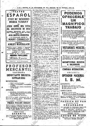ABC MADRID 30-11-1965 página 98
