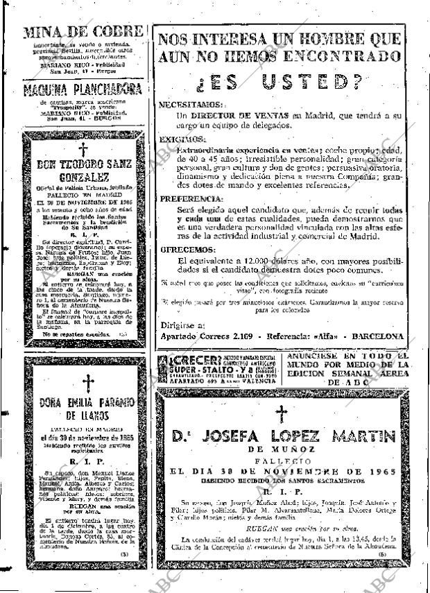 ABC MADRID 01-12-1965 página 110