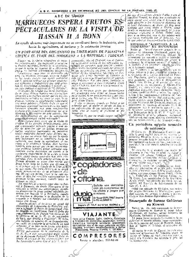 ABC MADRID 01-12-1965 página 51