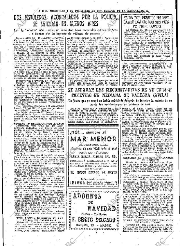 ABC MADRID 01-12-1965 página 63
