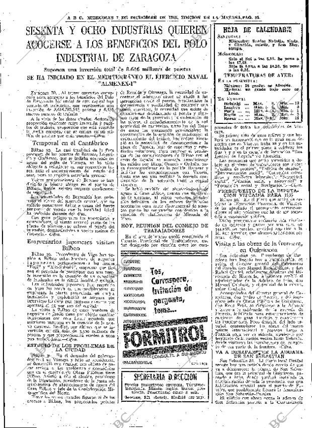 ABC MADRID 01-12-1965 página 65
