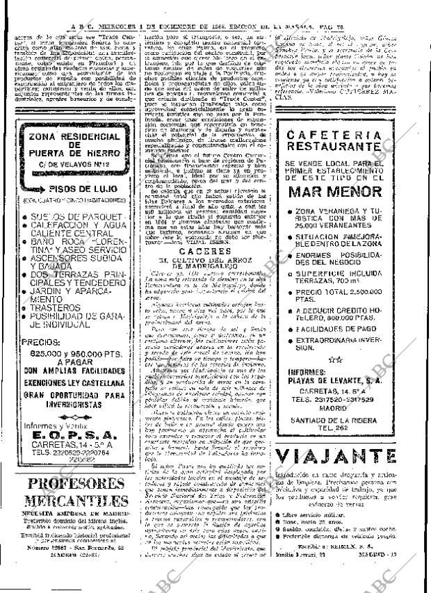 ABC MADRID 01-12-1965 página 70