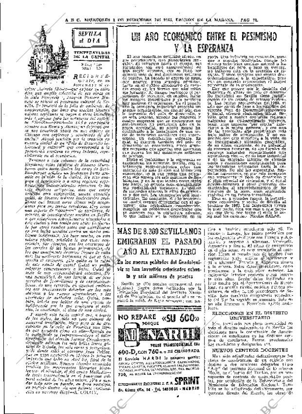 ABC MADRID 01-12-1965 página 71