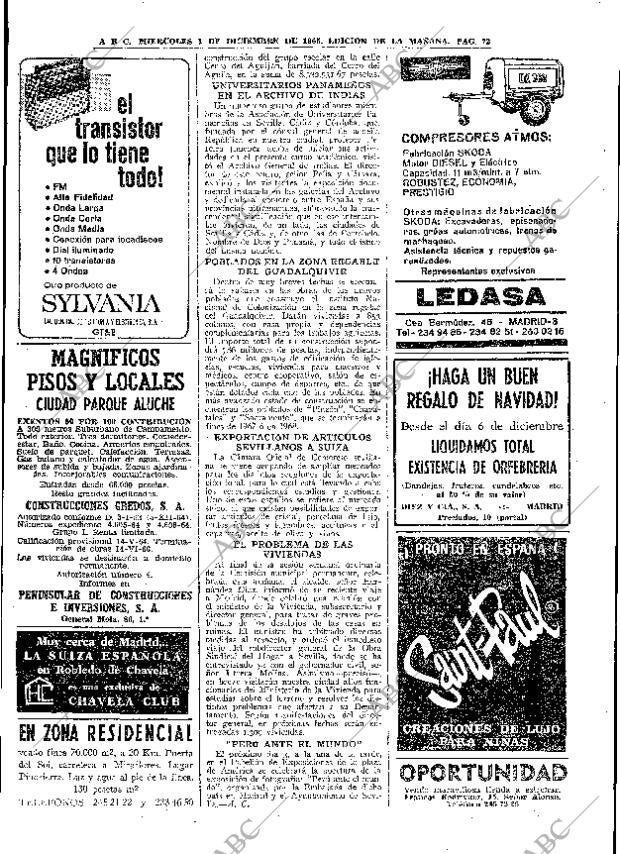 ABC MADRID 01-12-1965 página 72