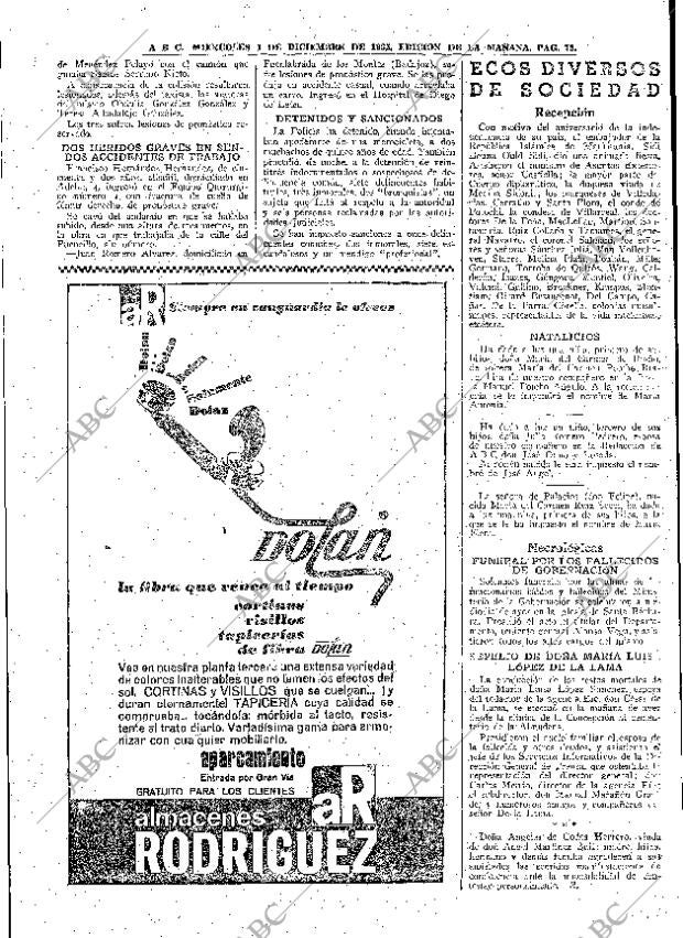 ABC MADRID 01-12-1965 página 75