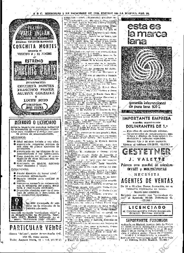 ABC MADRID 01-12-1965 página 96