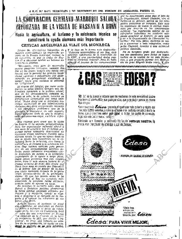 ABC SEVILLA 01-12-1965 página 19