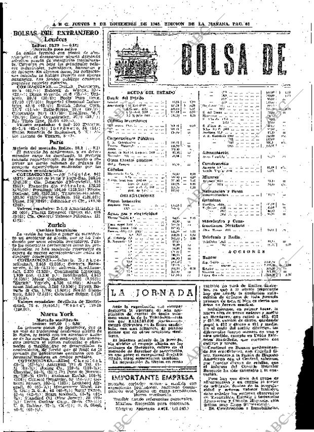 ABC MADRID 02-12-1965 página 80