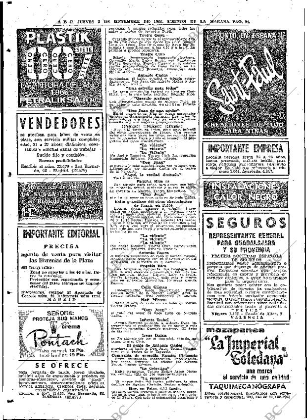 ABC MADRID 02-12-1965 página 94