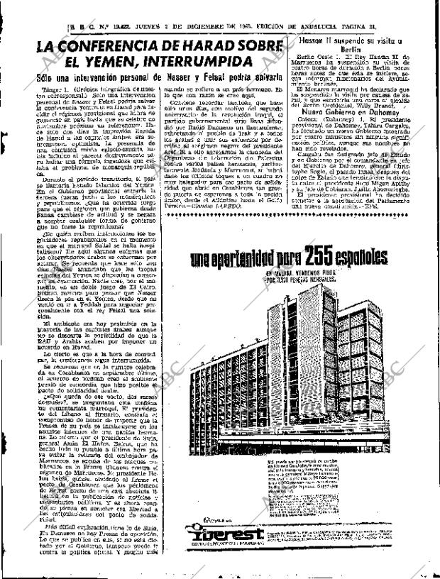 ABC SEVILLA 02-12-1965 página 21