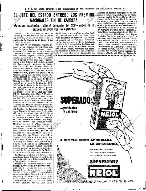 ABC SEVILLA 02-12-1965 página 25