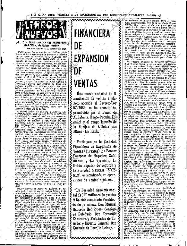 ABC SEVILLA 03-12-1965 página 43