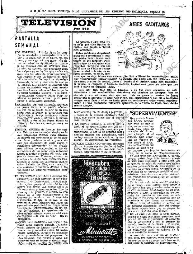 ABC SEVILLA 03-12-1965 página 67