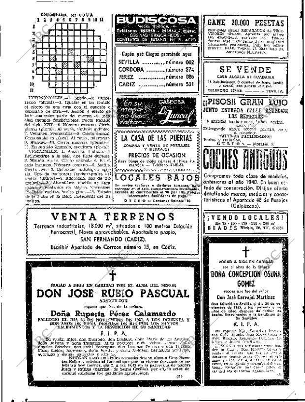 ABC SEVILLA 03-12-1965 página 74