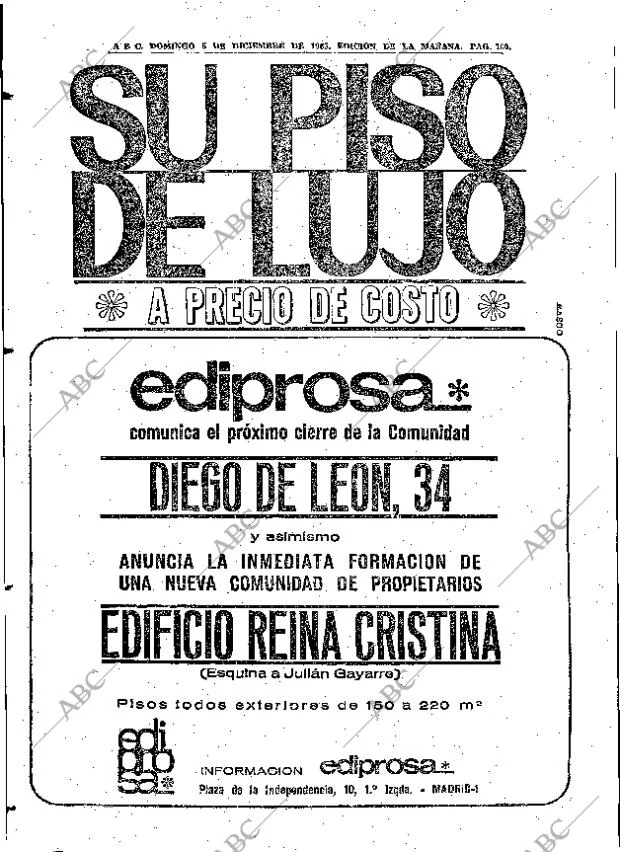 ABC MADRID 05-12-1965 página 100