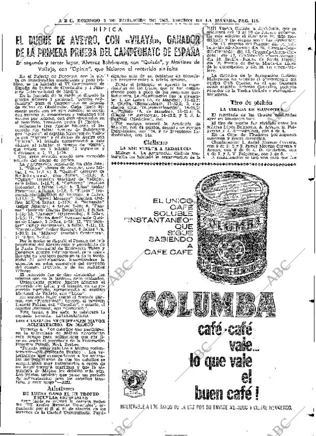 ABC MADRID 05-12-1965 página 111