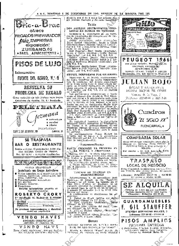 ABC MADRID 05-12-1965 página 112