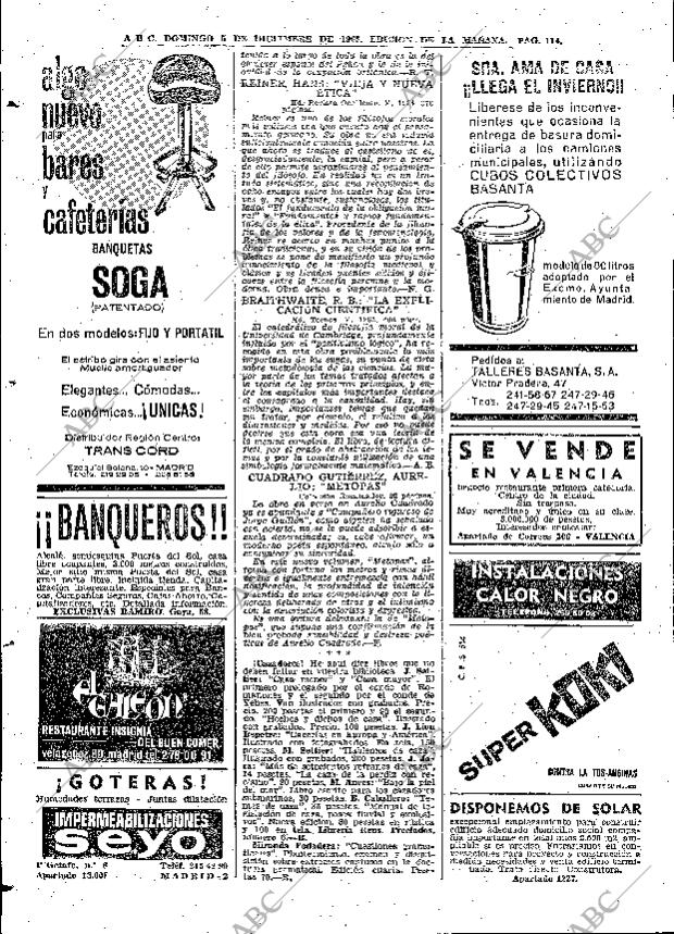 ABC MADRID 05-12-1965 página 114