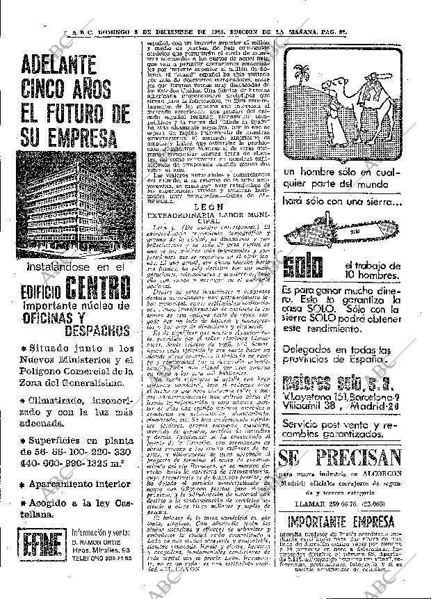 ABC MADRID 05-12-1965 página 92