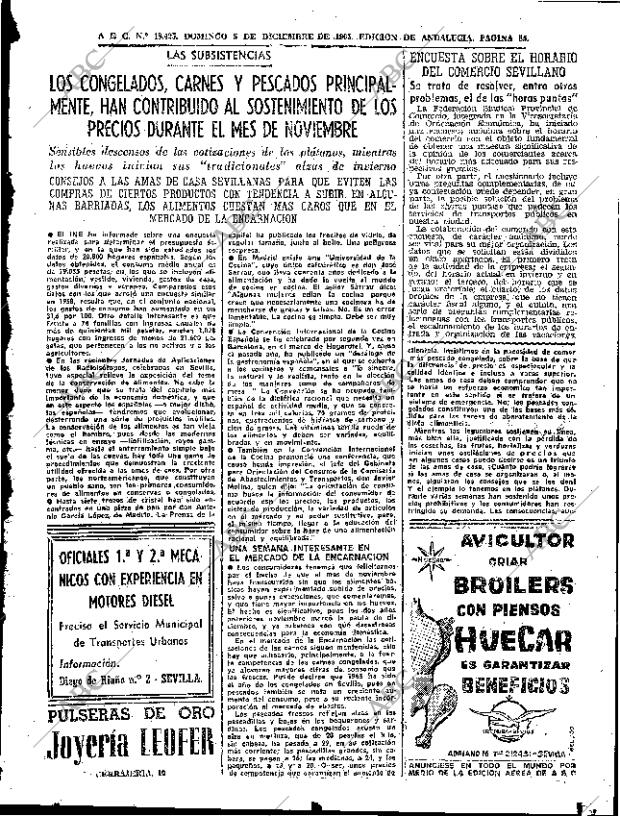 ABC SEVILLA 05-12-1965 página 85