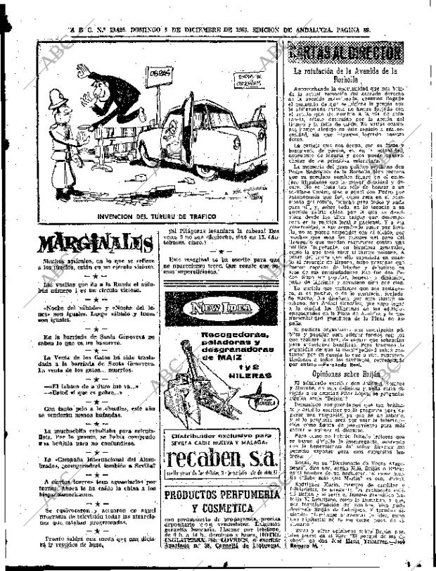 ABC SEVILLA 05-12-1965 página 89