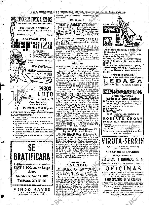 ABC MADRID 08-12-1965 página 108