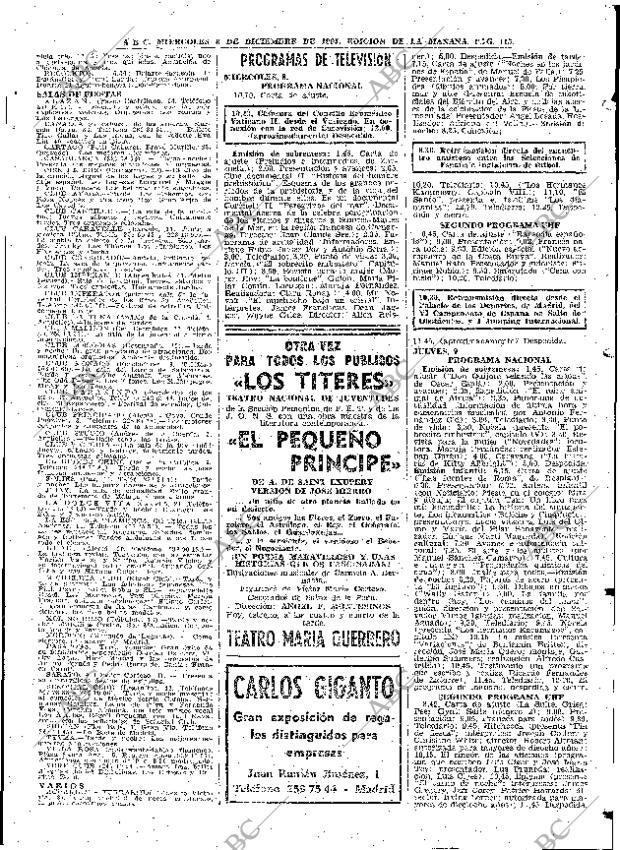 ABC MADRID 08-12-1965 página 115