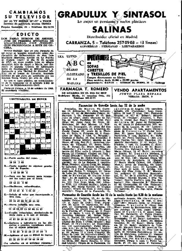 ABC MADRID 08-12-1965 página 127