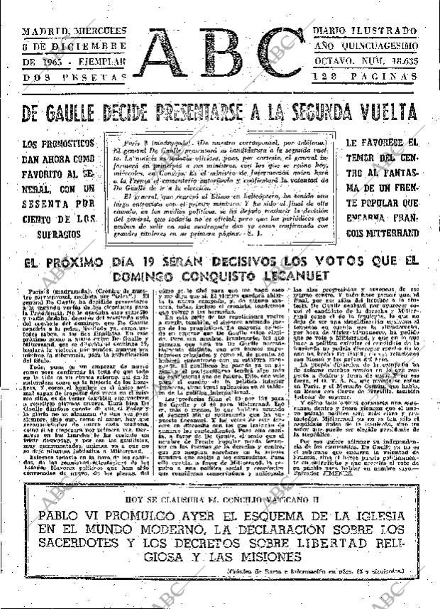 ABC MADRID 08-12-1965 página 63