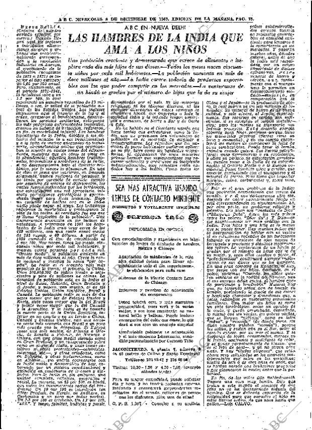 ABC MADRID 08-12-1965 página 75