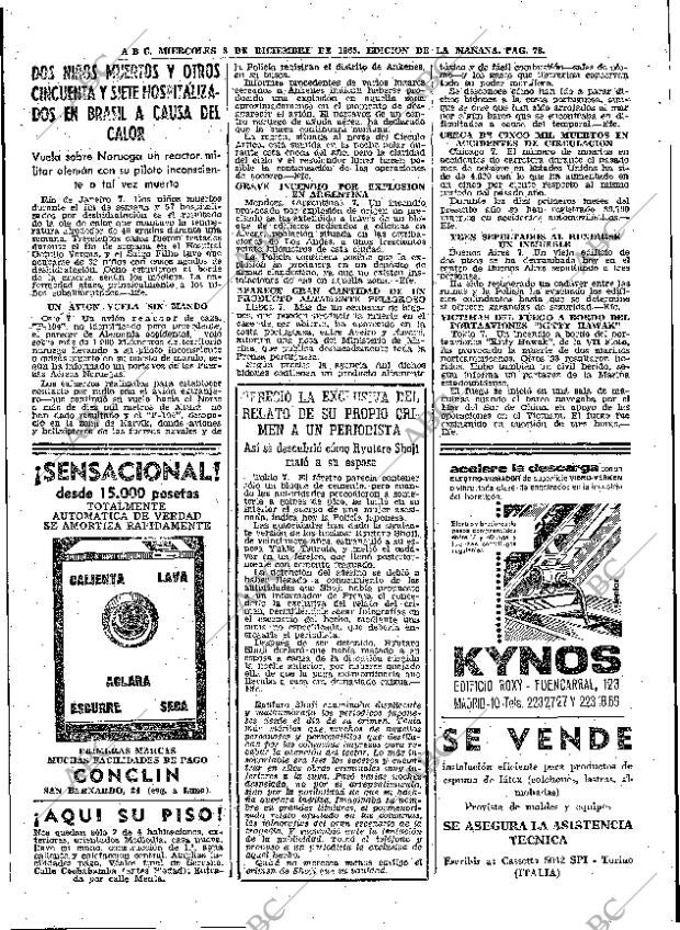 ABC MADRID 08-12-1965 página 78