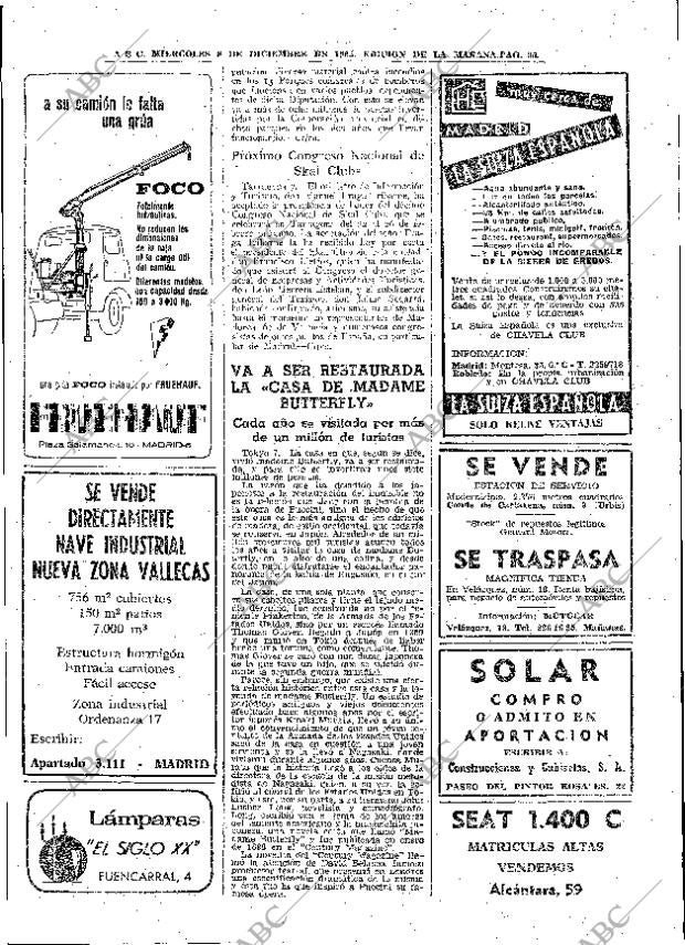 ABC MADRID 08-12-1965 página 86
