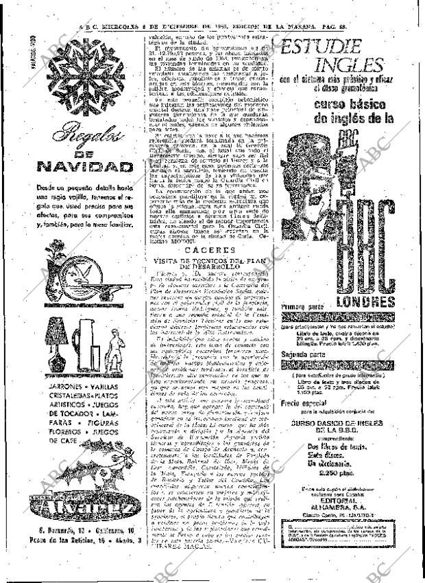 ABC MADRID 08-12-1965 página 88