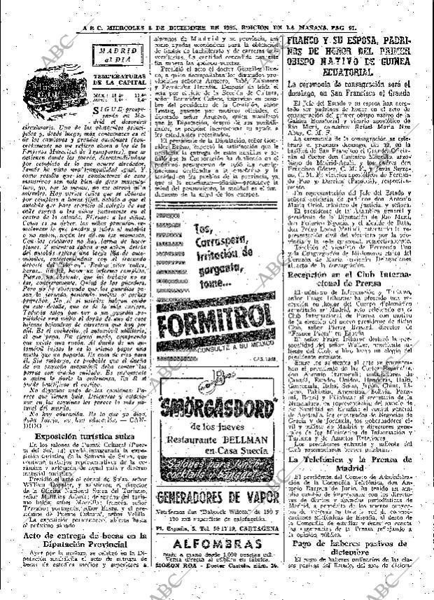 ABC MADRID 08-12-1965 página 91
