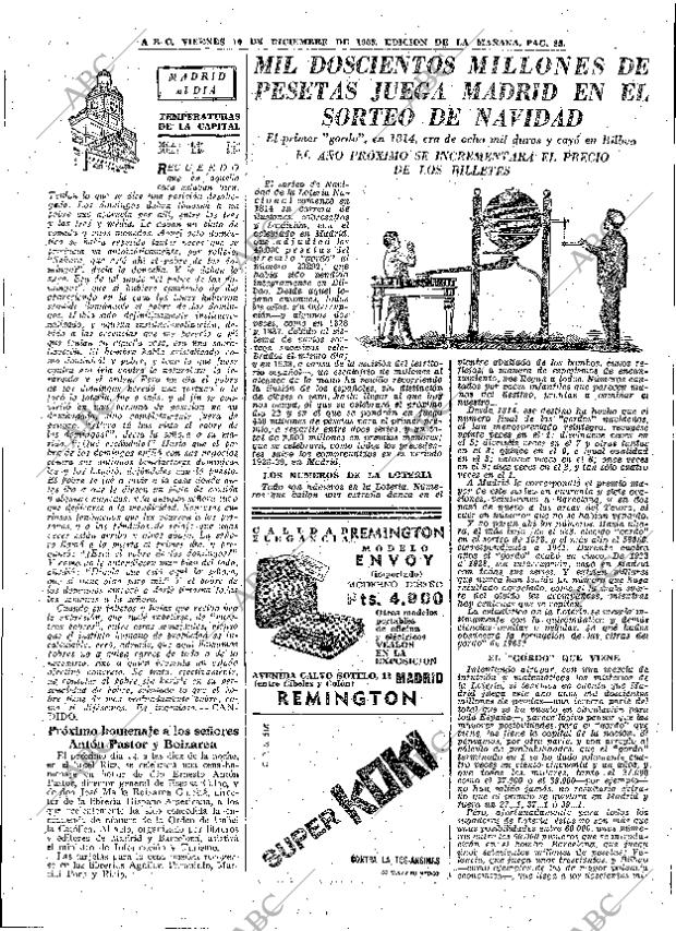 ABC MADRID 10-12-1965 página 85
