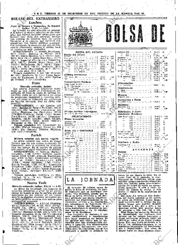 ABC MADRID 10-12-1965 página 92