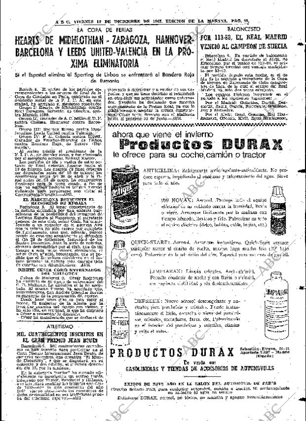 ABC MADRID 10-12-1965 página 99