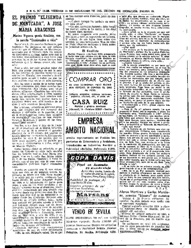 ABC SEVILLA 10-12-1965 página 65
