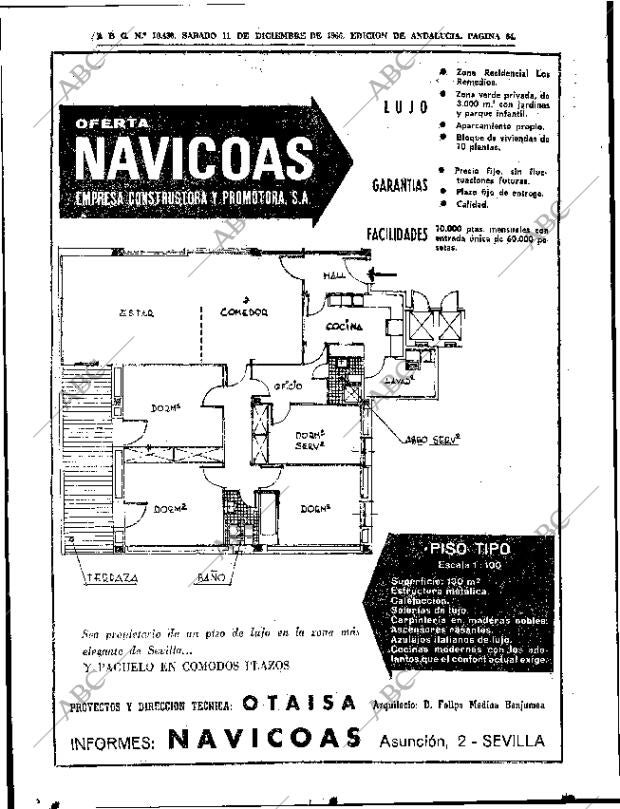 ABC SEVILLA 11-12-1965 página 64