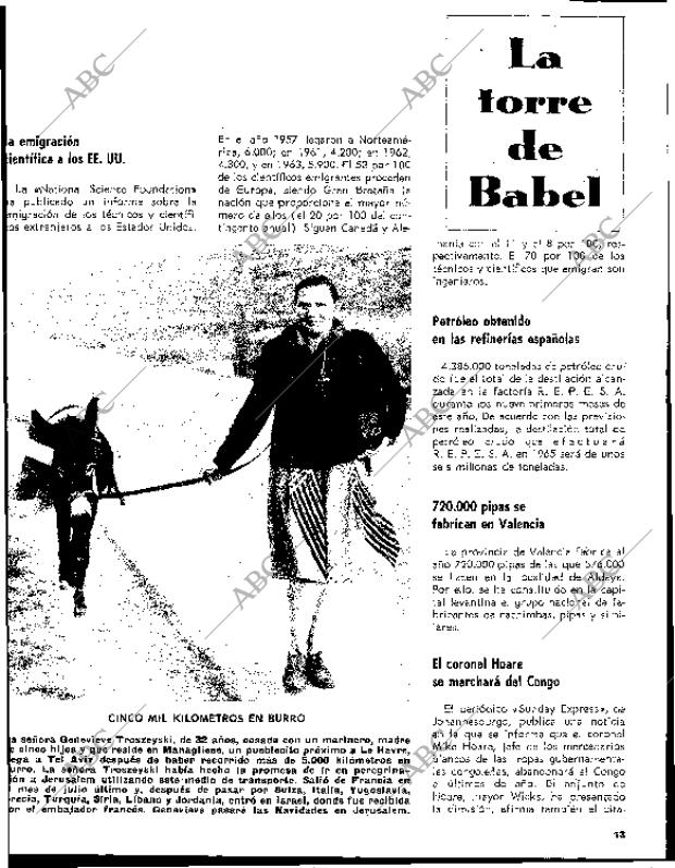 BLANCO Y NEGRO MADRID 11-12-1965 página 13