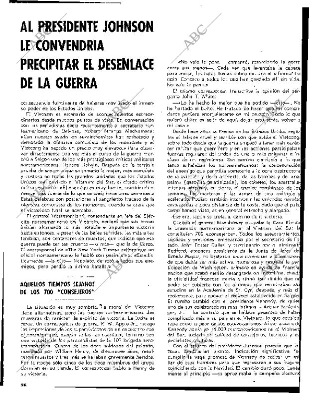 BLANCO Y NEGRO MADRID 11-12-1965 página 36
