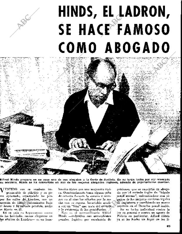 BLANCO Y NEGRO MADRID 11-12-1965 página 85