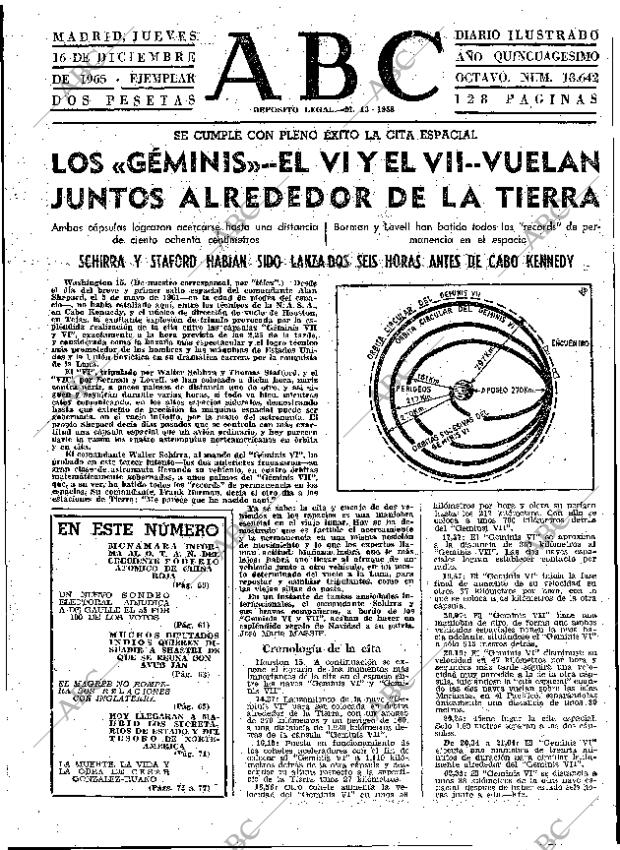 ABC MADRID 16-12-1965 página 55