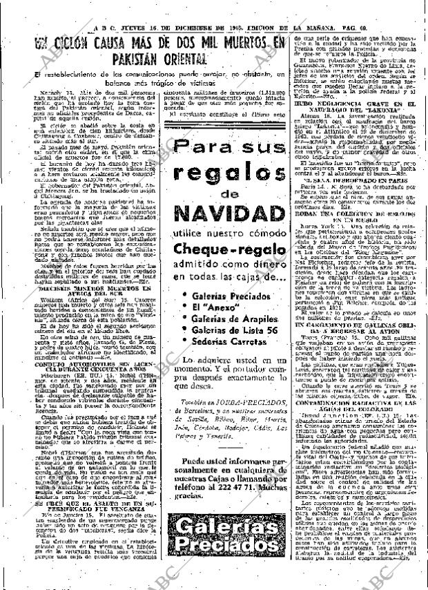 ABC MADRID 16-12-1965 página 69