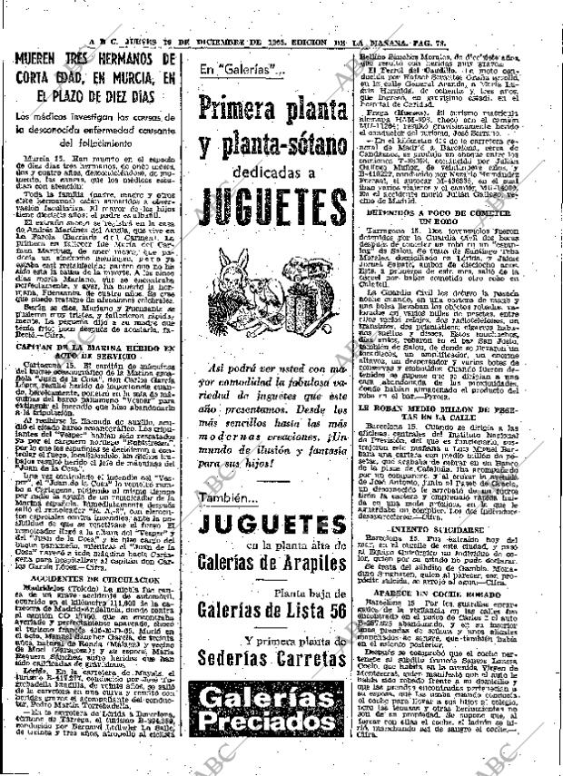 ABC MADRID 16-12-1965 página 78