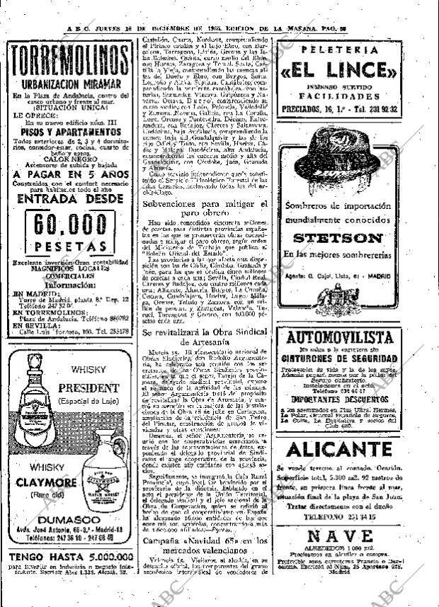 ABC MADRID 16-12-1965 página 80