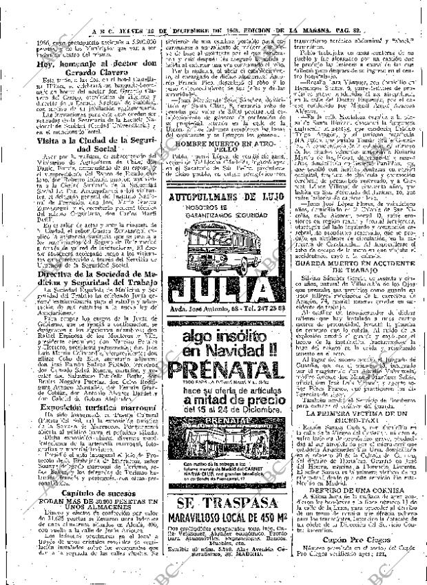 ABC MADRID 16-12-1965 página 89