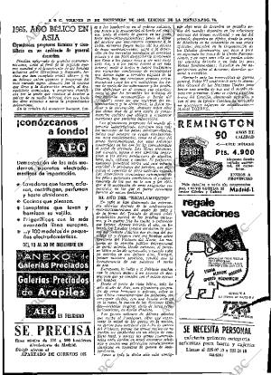 ABC MADRID 17-12-1965 página 74